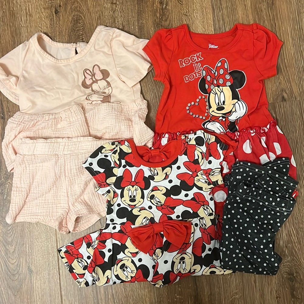 Disney Minnie Mouse Baby Clothing Set